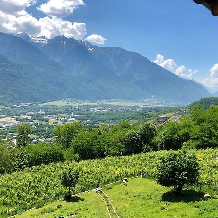 Agriturismo Cavria Castione Andevenno Eksteriør billede